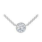 De Beers Forevermark The Forevermark Tributeâ„˘ Collection Round Diamond Necklace FMT2000-20