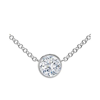 The Forevermark Tributeâ„˘ Collection Round Diamond Necklace FMT2000-20