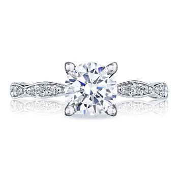 Round Solitaire Engagement Ring 46-2RD