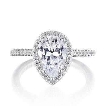 Pear Bloom Engagement Ring 269117PS