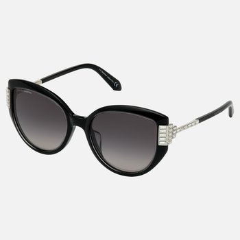 Fluid Cat Eye Sunglasses, SK0272-P, Black 5569895