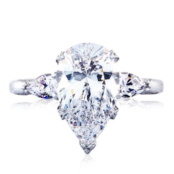 Pear 3-Stone Engagement Ring HT2628PS