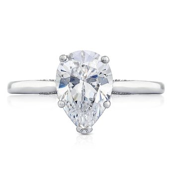 Pear Solitaire Engagement Ring 2650PS