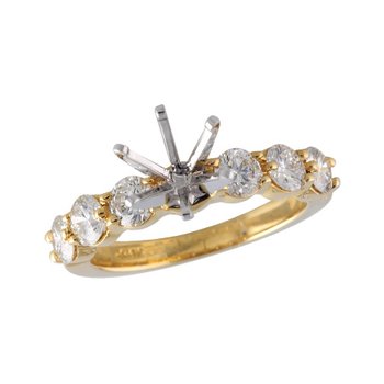 14KT Gold Semi-Mount Engagement Ring B239-03247