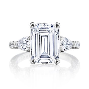Emerald 3-Stone Engagement Ring 269522EC