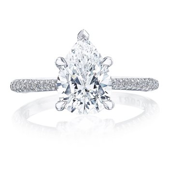 Pear Solitaire Engagement Ring HT2581PS