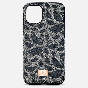 Swanflower Smartphone Case with Bumper, iPhone® 11 Pro Max, Black 5552793