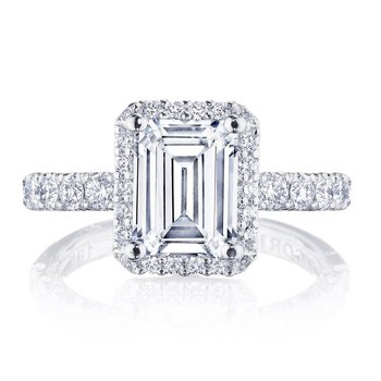 Emerald Bloom Engagement Ring HT257225EC