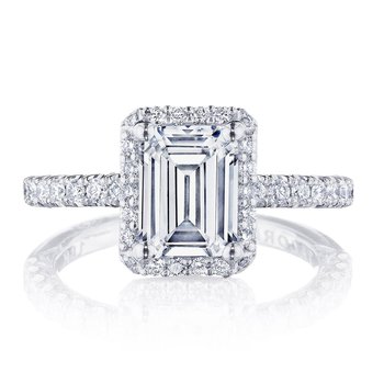 Emerald Bloom Engagement Ring HT2572EC