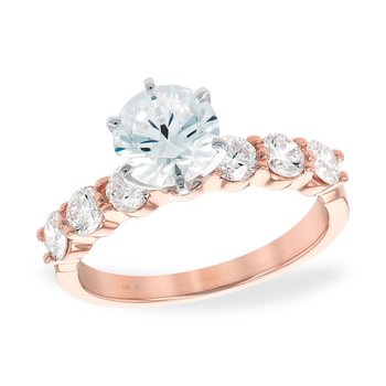 14KT Gold Semi-Mount Engagement Ring C060-87728