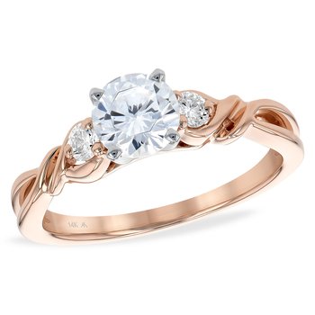 14KT Gold Semi-Mount Engagement Ring G242-64092