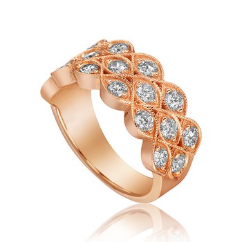 14-Karat Rose Gold Fashion Ring 800-34-2714