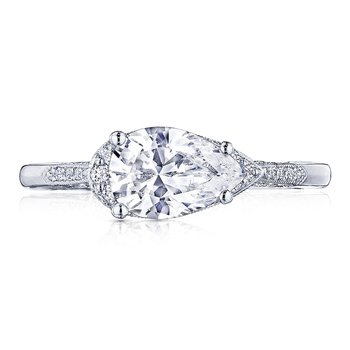 Pear Solitaire Engagement Ring 2655PS