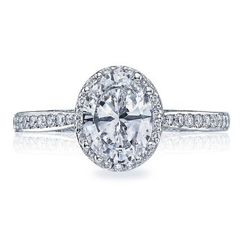 Oval Bloom Engagement Ring 2620OV