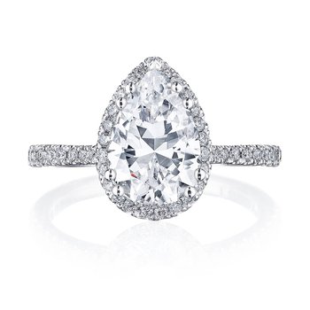 Pear Bloom Engagement Ring 267615PS