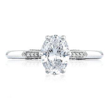 Oval Solitaire Engagement Ring 2651OV