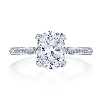 Oval Solitaire Engagement Ring 2680OV