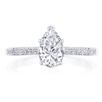 Pear Solitaire Engagement Ring P104PS