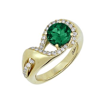 Emerald Ring CR14296YEM