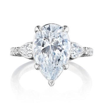 Pear 3-Stone Engagement Ring 269522PS