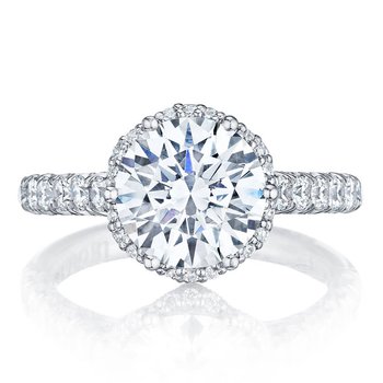 Round Bloom Engagement Ring HT254725RD