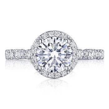 Round Bloom Engagement Ring HT2560RD