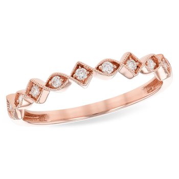14KT Gold Ladies Wedding Ring H328-16855