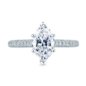 Marquise Solitaire Engagement Ring HT2546MQ
