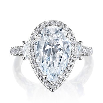Pear 3-Stone Engagement Ring 269322PS