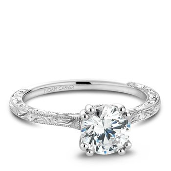 Engagement Ring B004-02WME-100A