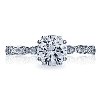 Round Solitaire Engagement Ring 57-2RD
