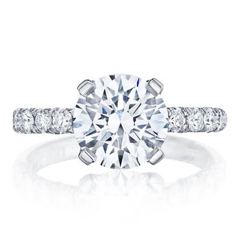 Round Solitaire Engagement Ring HT254525RD
