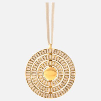 Icons of Design Hanging Ornament, Gold tone 5572958
