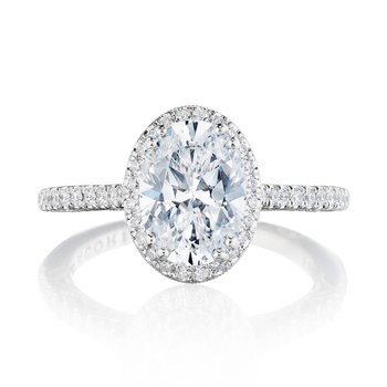 Oval Bloom Engagement Ring 269117OV