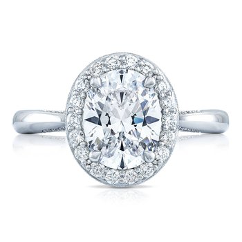 Oval Bloom Engagement Ring HT2651OV