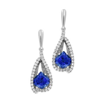 Blue Sapphire Earrings CE4612WBS