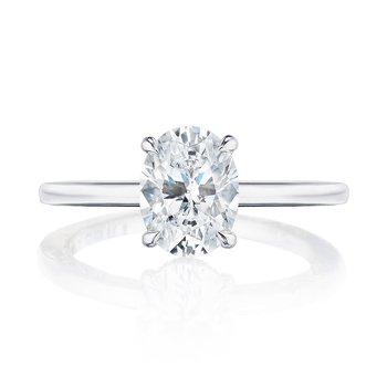 Oval Solitaire Engagement Ring 268917OV