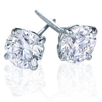 Diamond Stud Earrings 0.33TCW