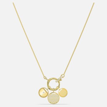 Ginger Charm Necklace, White, Gold-tone plated 5567530