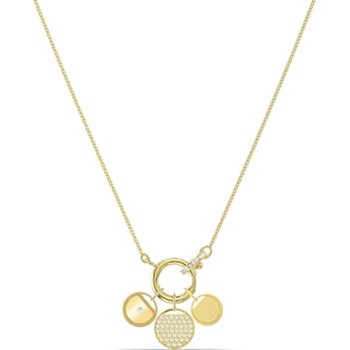 Ginger Charm Necklace, White, Gold-tone plated 5567530