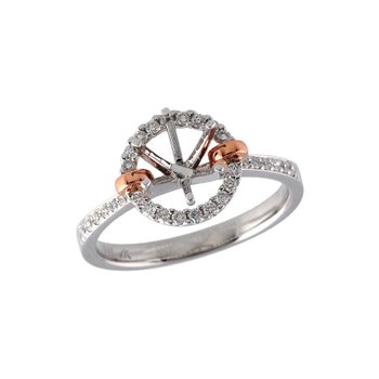14KT Gold Semi-Mount Engagement Ring C240-89601