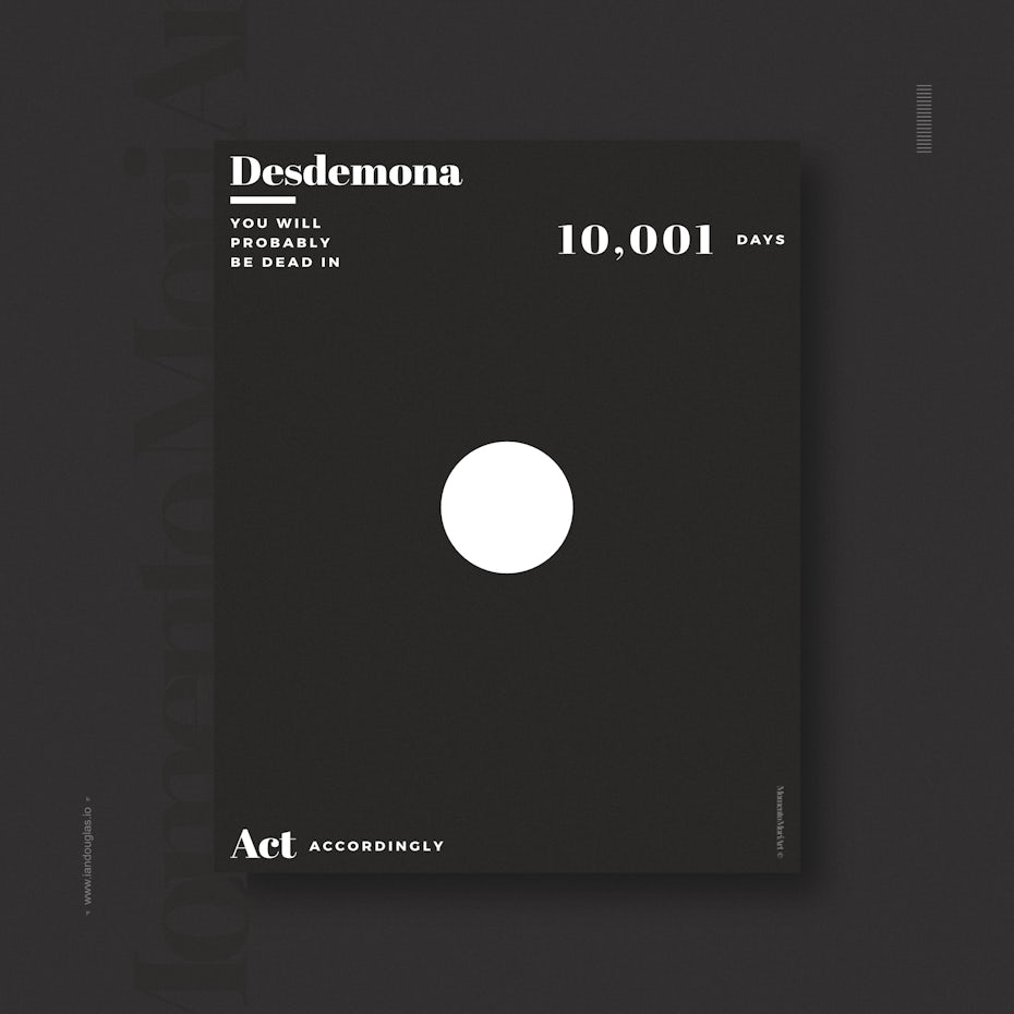 neo-minimalism poster design