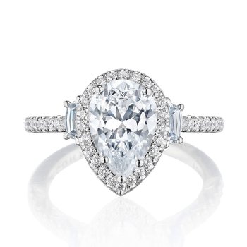 Pear 3-Stone Engagement Ring 269217PS