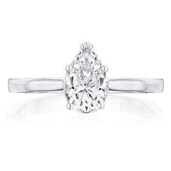 Pear Solitaire Engagement Ring P100PS