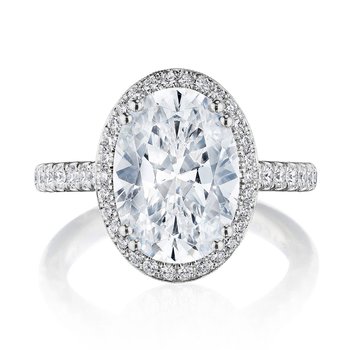 Oval Bloom Engagement Ring 269122OV