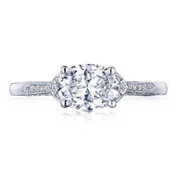 Oval Solitaire Engagement Ring 2655OV