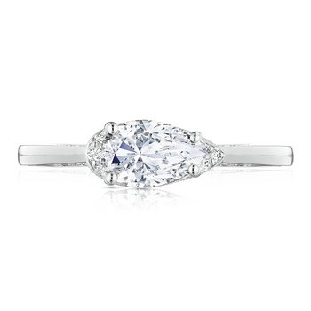 Pear Solitaire Engagement Ring 2654PS