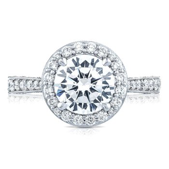 Round Bloom Engagement Ring HT2650RD
