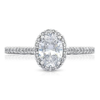Oval Bloom Engagement Ring HT254715OV