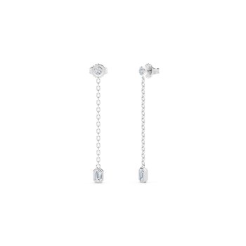 The Forevermark Tributeâ„˘ Collection Emerald Diamond Drop Earrings  FMT4010